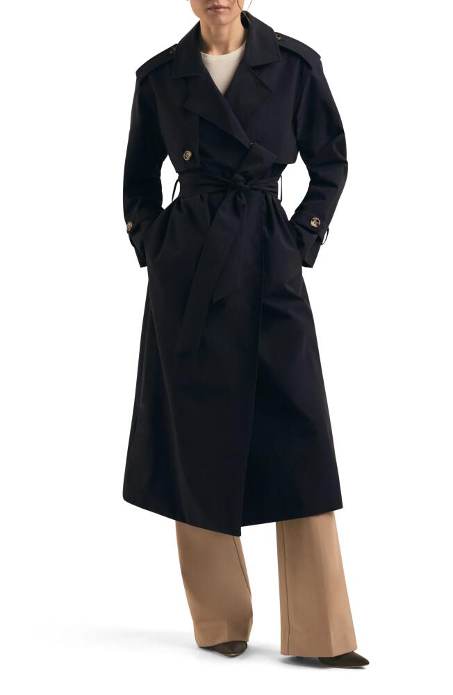 Favorite Daughter The Charles Trench Coat in Night Sky Cover