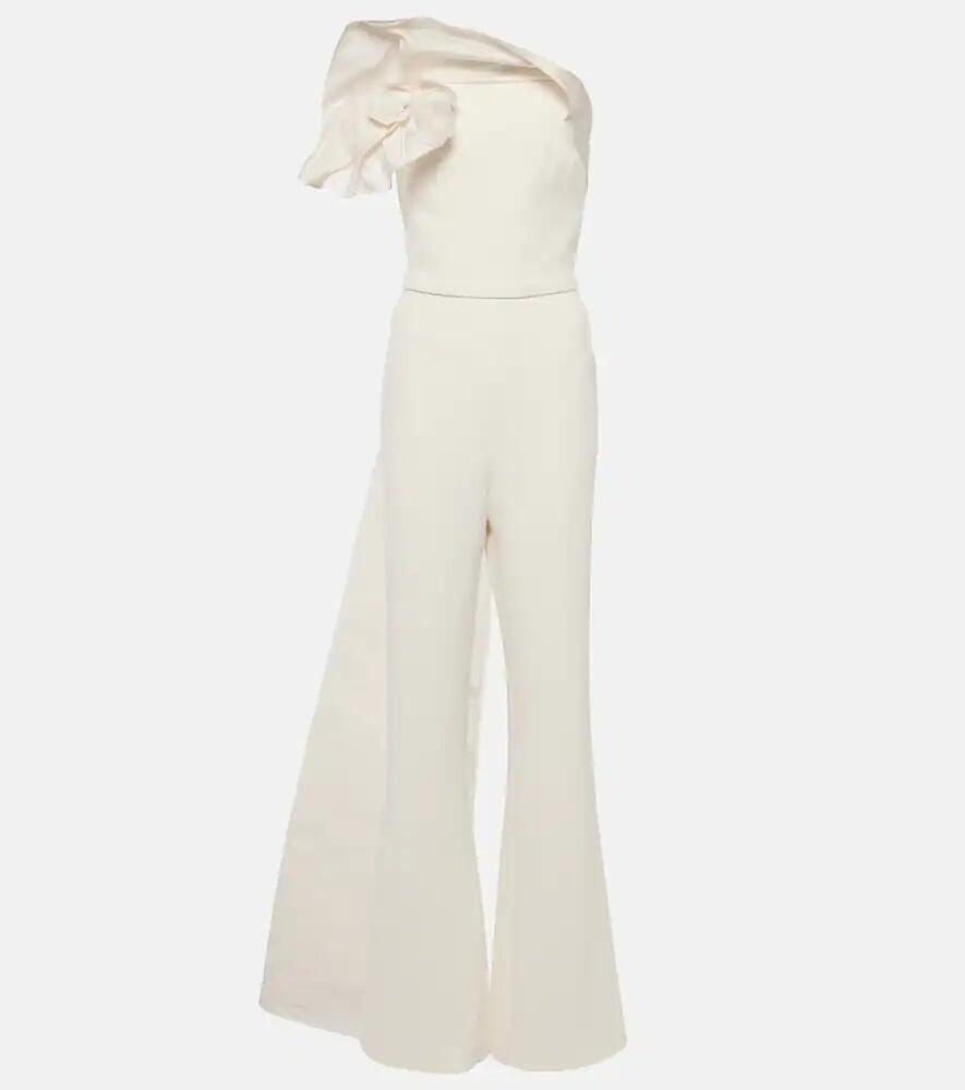 Safiyaa Bridal Omi crêpe jumpsuit Cover