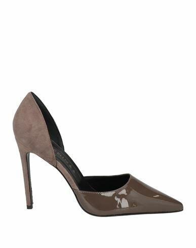 Marc Ellis Woman Pumps Lead Leather Cover