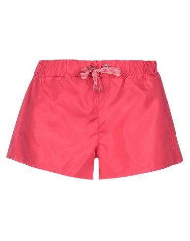 Elisabetta Franchi Woman Shorts & Bermuda Shorts Red Polyester, Cotton Cover