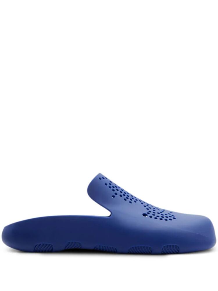 Burberry Stingray perforated slides - Blue Cover