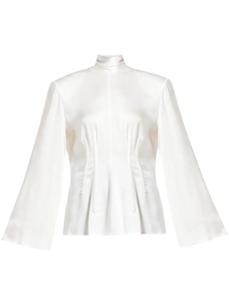 Stella McCartney corset-style blouse - Neutrals Cover