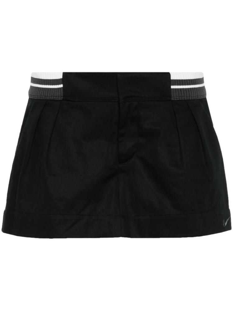 Nike Swoosh twill mini skirt - Black Cover