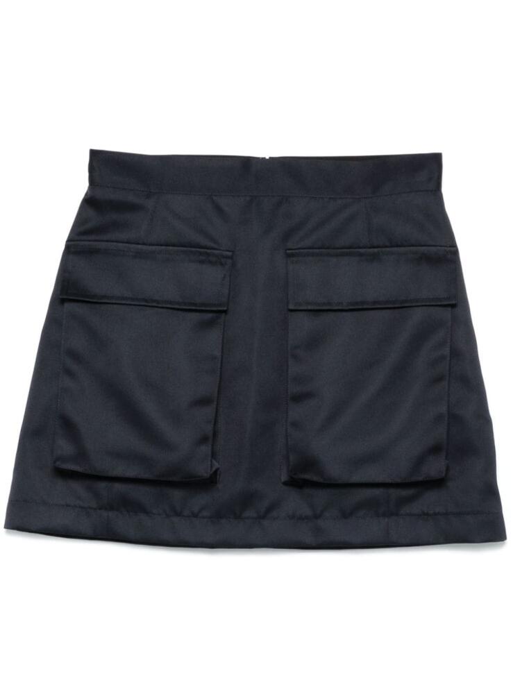 Plan C duchesse mini skirt - Blue Cover