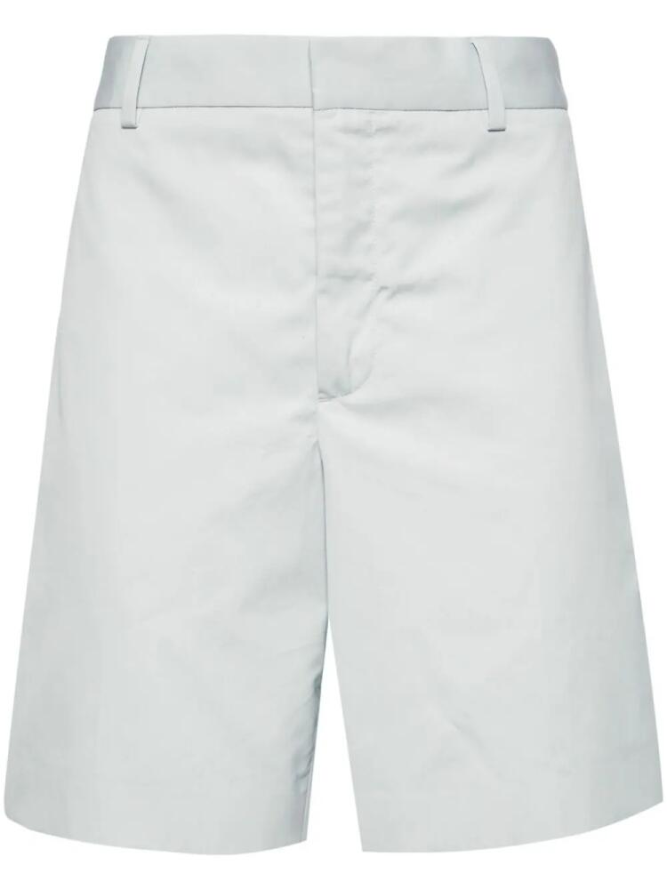 Off-White chino cotton shorts - Blue Cover