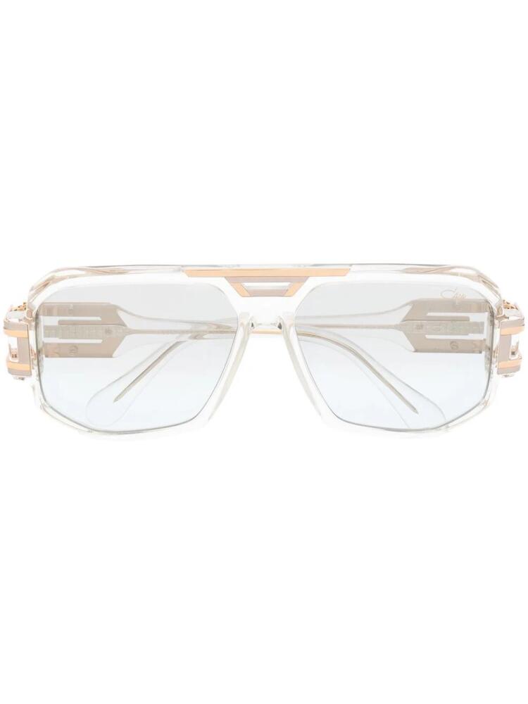 Cazal square-frame tinted sunglasses - Neutrals Cover