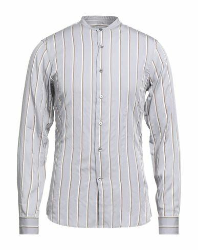 Dunhill Man Shirt Grey Lyocell, Cotton Cover