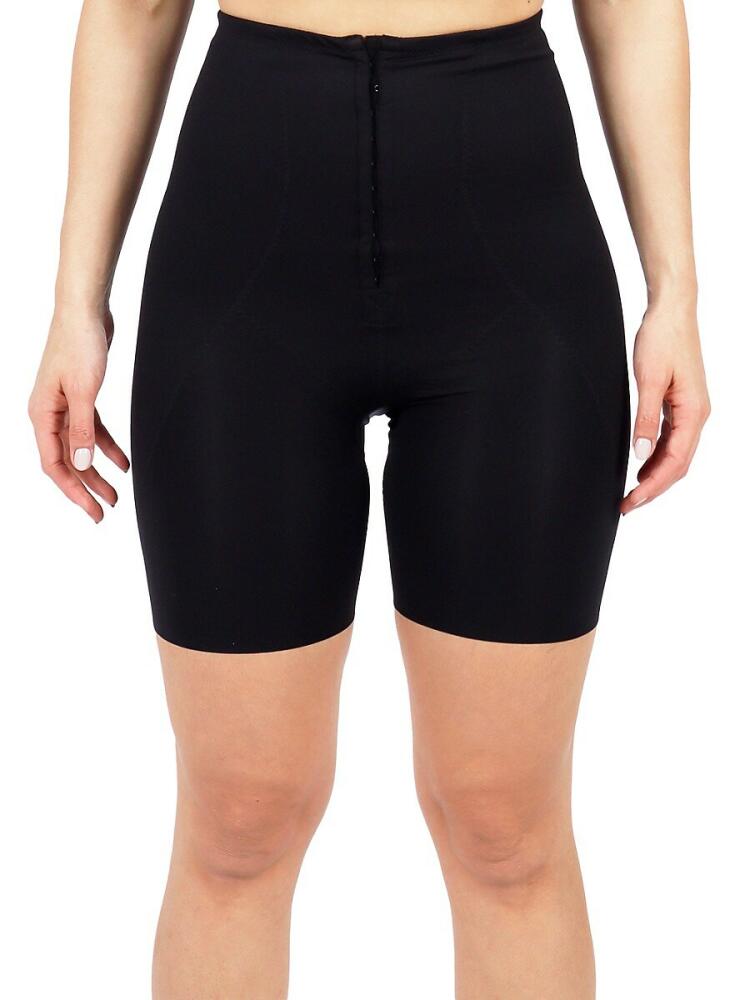 Rene Ruiz Collection Women's High Waist Shapewear Shorts - Black Cover