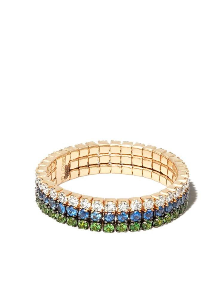 SHAY 18kt yellow gold multi-stone ring Cover