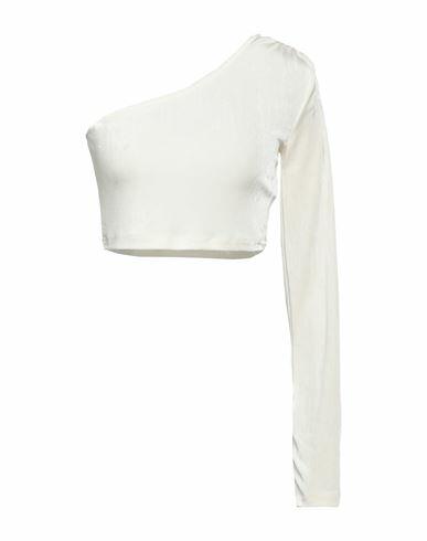 Na-kd Woman Top Ivory Polyester, Elastane Cover