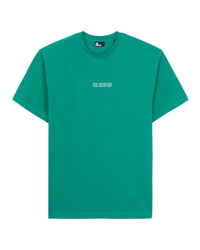 The Kooples Classic Short Sleeve Crewneck Logo Tee Cover