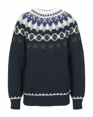 Woolrich Man Sweater Midnight blue Wool, Polyamide Cover