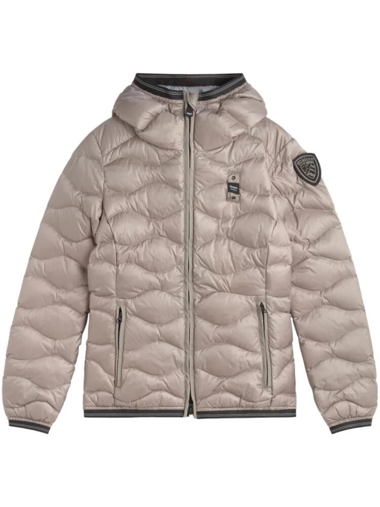 Blauer quilted down jacket - Neutrals Cover