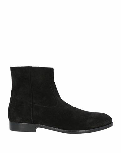 Buttero Man Ankle boots Black Soft Leather Cover