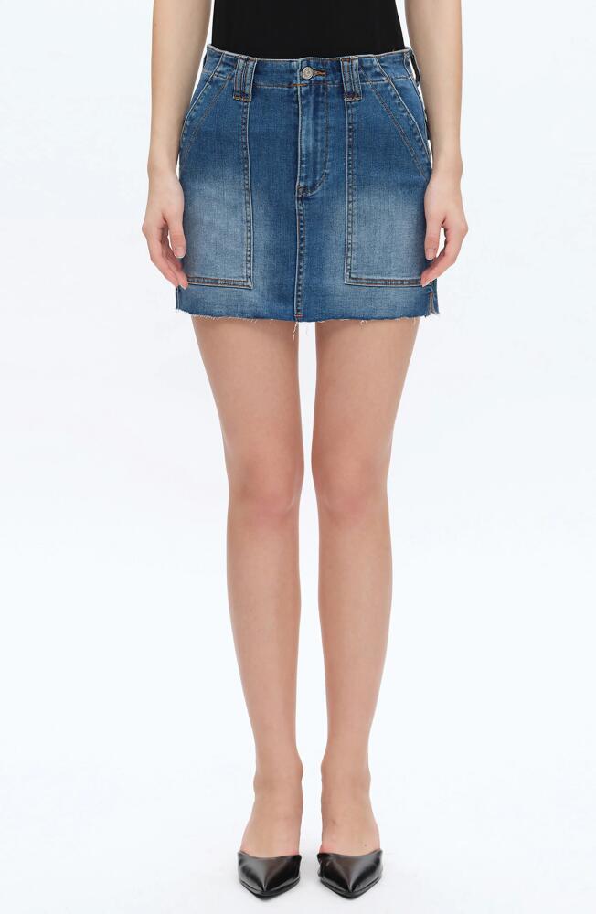 Bayeas Cutoff Denim Miniskirt in Softy Cover