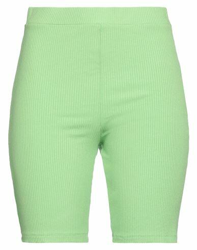 Na-kd Woman Leggings Acid green Viscose, Elastane Cover