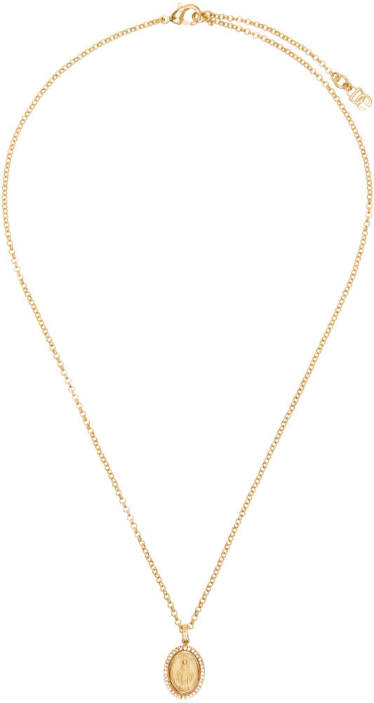 Dolce&Gabbana Gold Sacred Image Necklace Cover