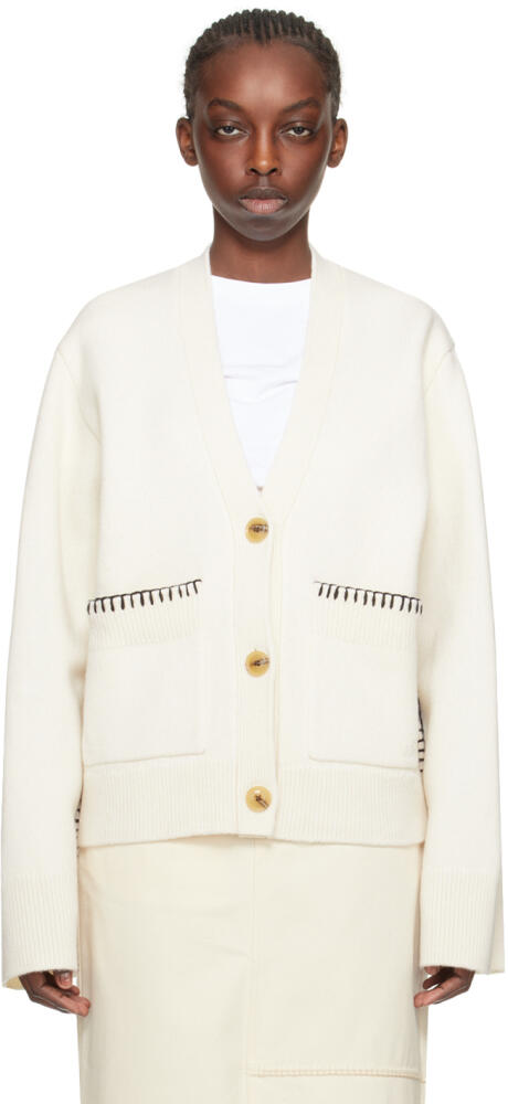 Axel Arigato Off-White Memory Stitch Cardigan Cover