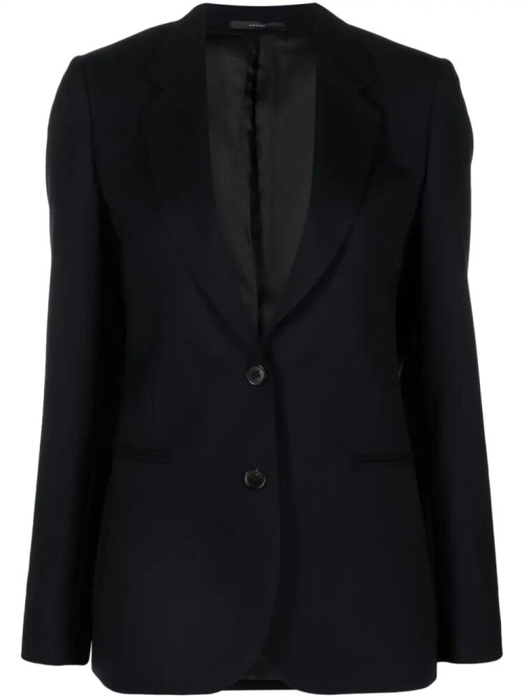 Paul Smith single-breasted wool jacket - Blue Cover