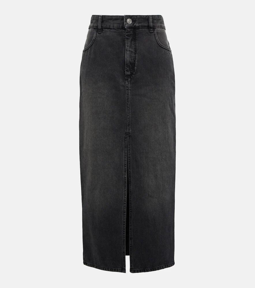 Isabel Marant Vinea denim maxi skirt Cover