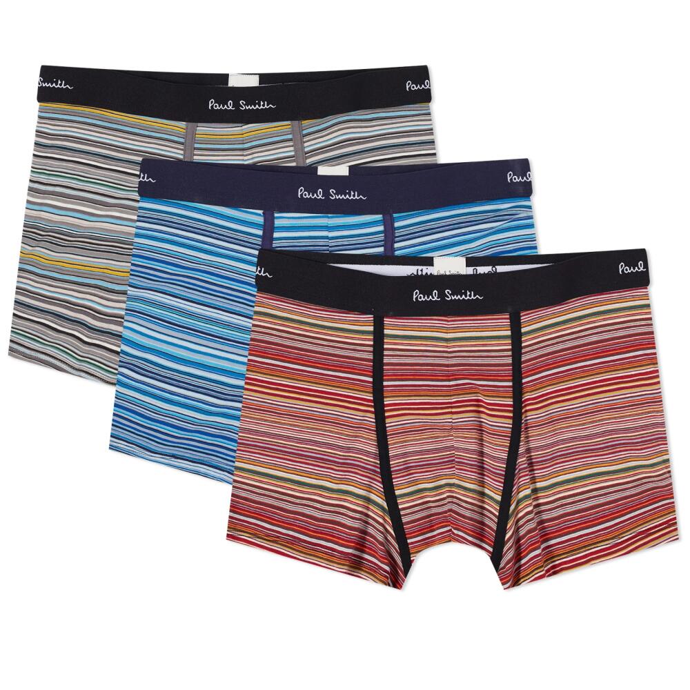 Paul Smith Men's Trunk - 3 Pack in Multi Cover