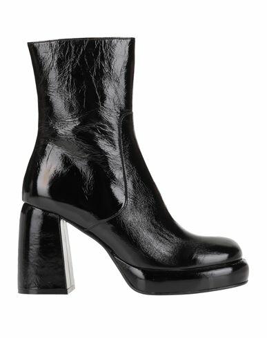 Jonak Woman Ankle boots Black Soft Leather Cover