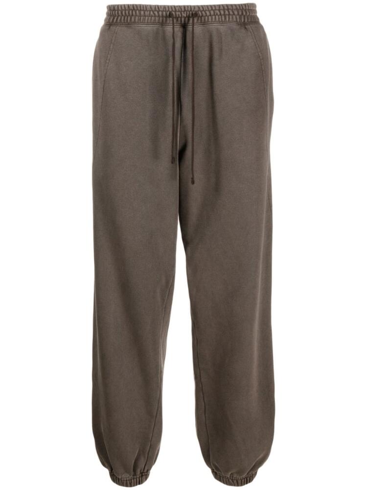 Converse panelled cotton blend track pants - Brown Cover