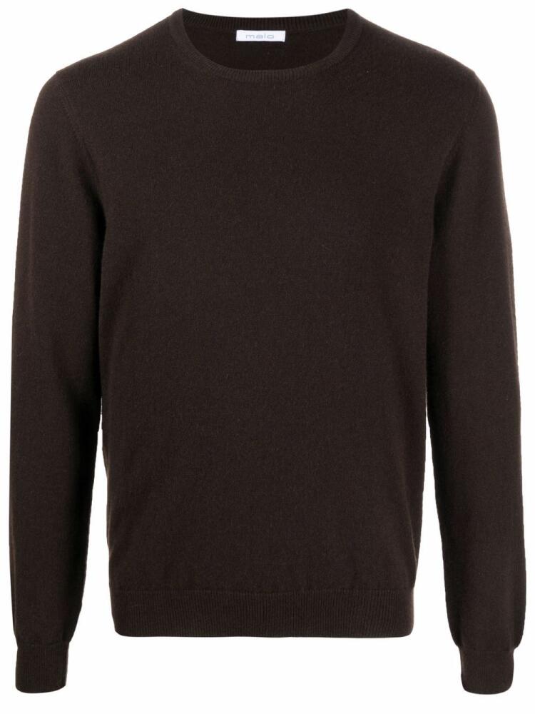 Malo crewneck cashmere sweater - Brown Cover