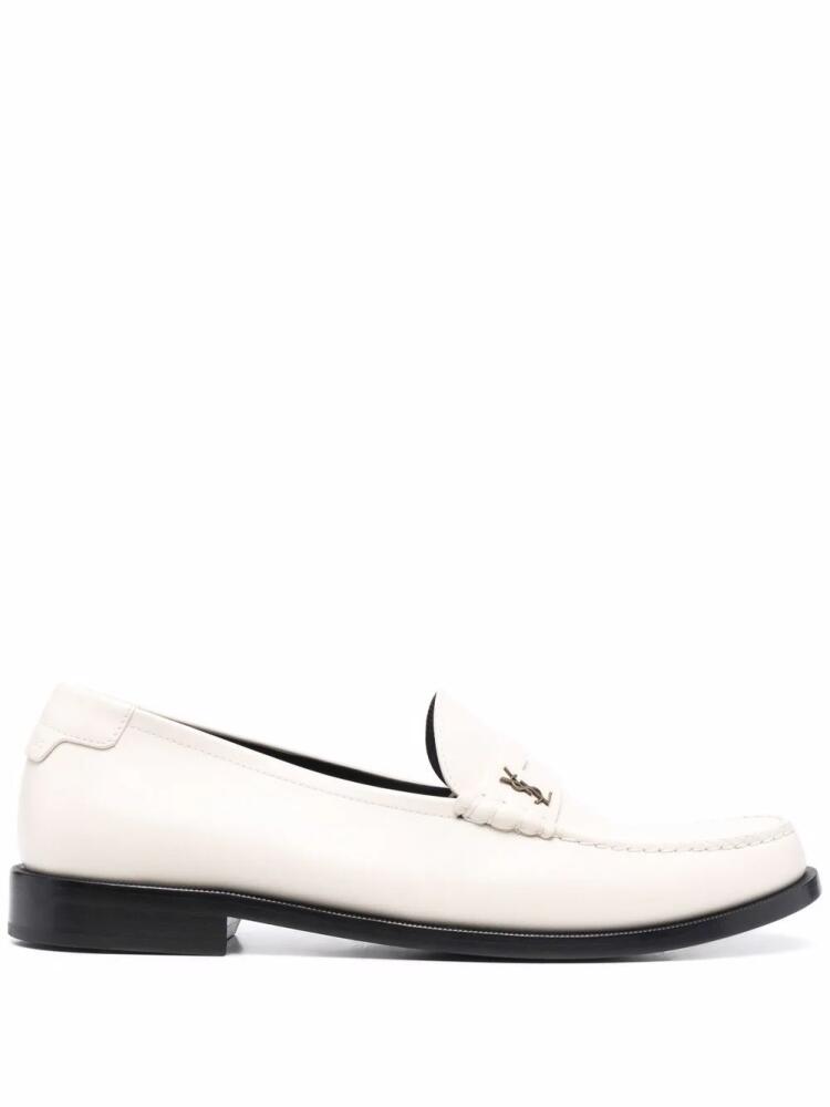 Saint Laurent Le Loafers shoes - Neutrals Cover