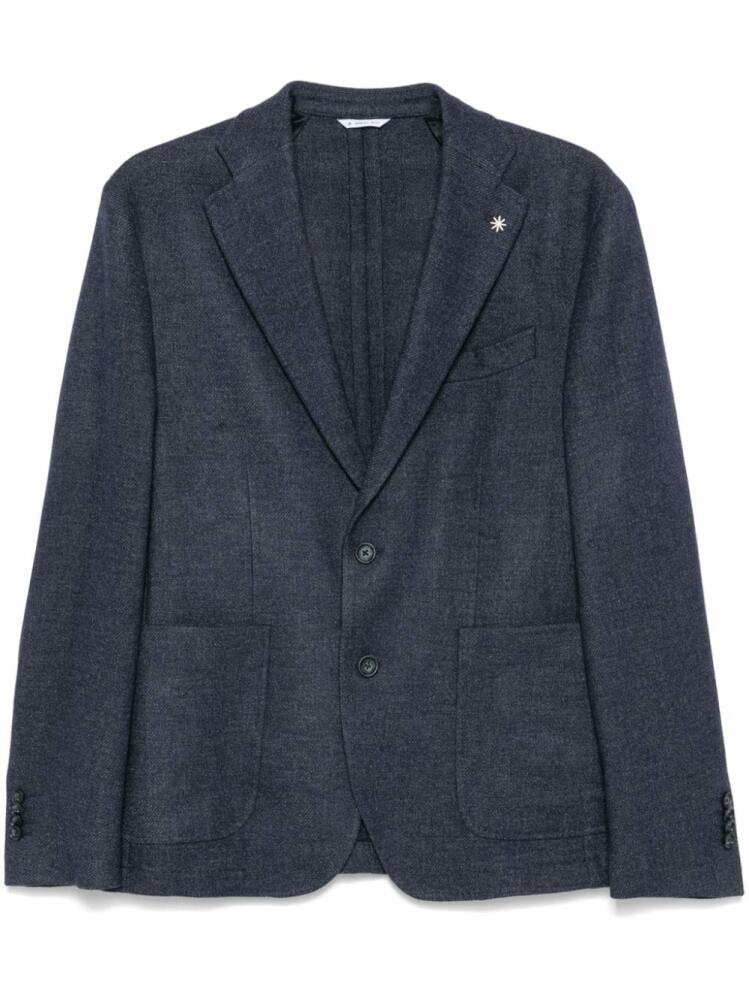 Manuel Ritz single-breasted blazer - Blue Cover