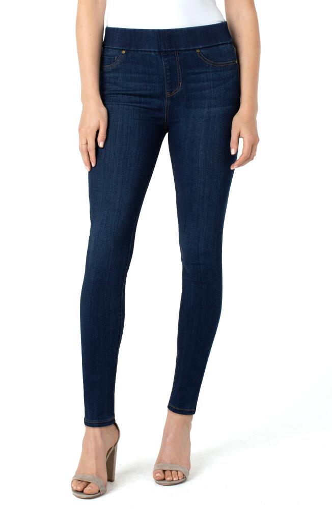 Liverpool Los Angeles Sienna High Waist Pull-On Skinny Jeans in Dynasty Dark Cover