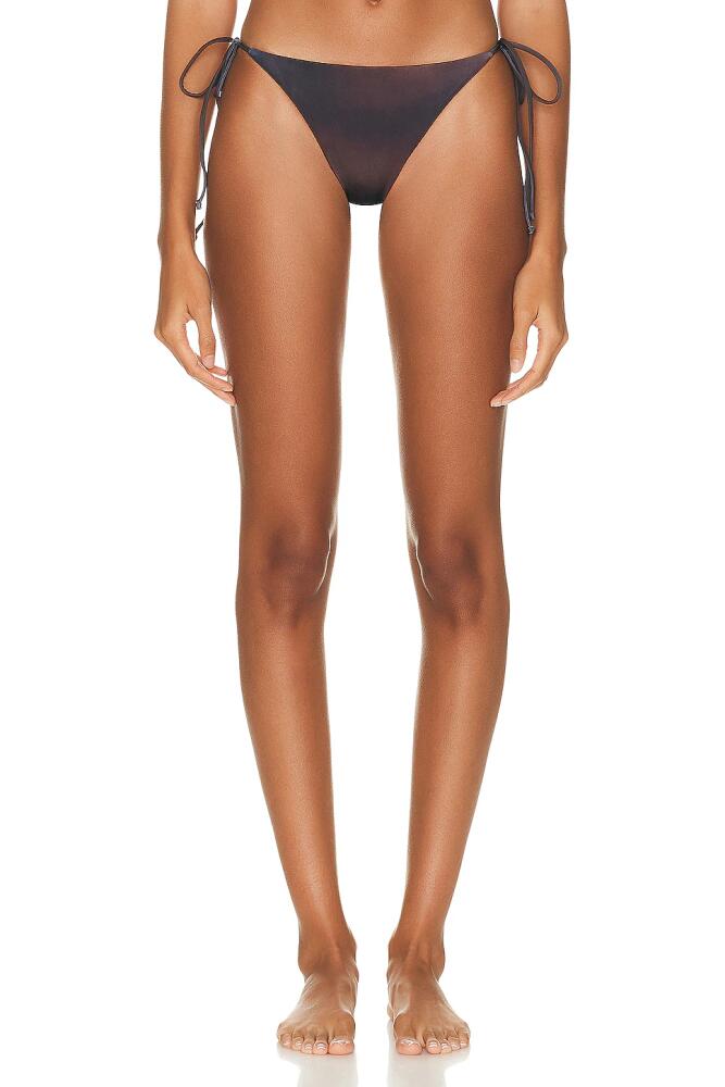 Jean Paul Gaultier Printed Corps Bikini Culotte in Brown Cover