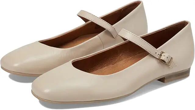 Miz Mooz Zahara (Cream) Women's Flat Shoes Cover