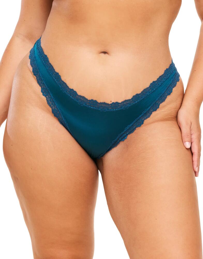 Adore Me Amara Thong Panties in Dark Green Cover