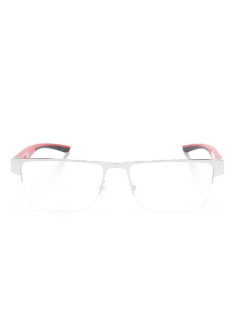 Ferrari rectangle-frame glasses - Red Cover