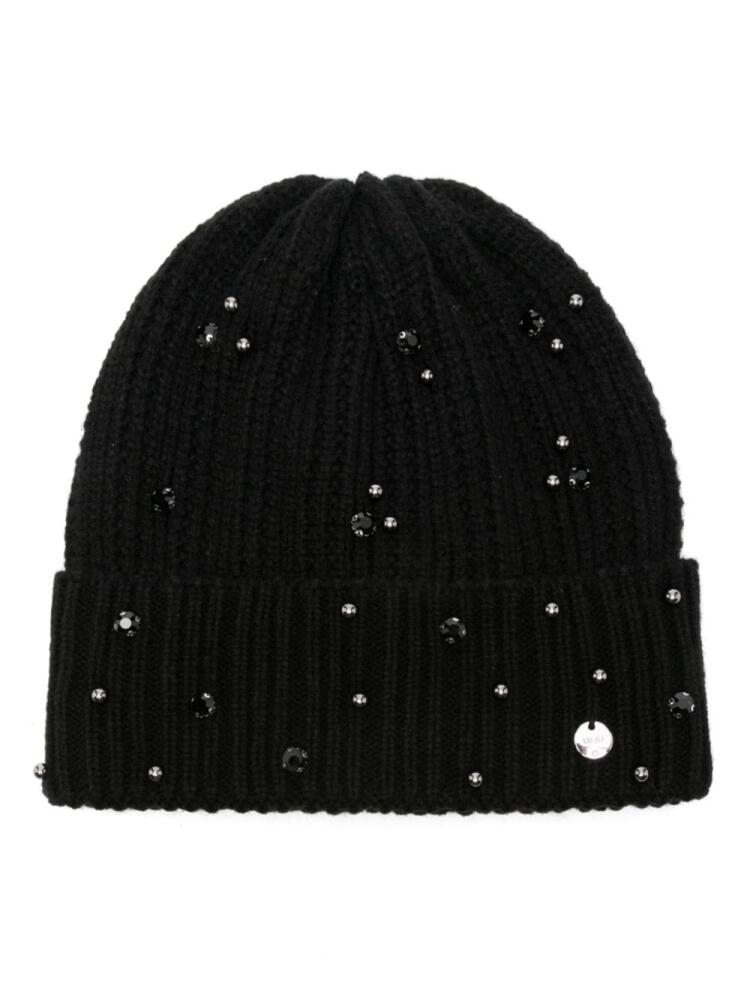 LIU JO gemstones beanie - Black Cover