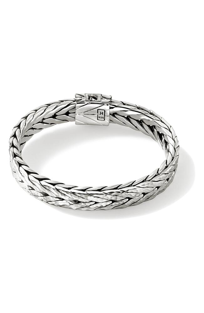 John Hardy Hammered Chain Bracelet in Silver Cover