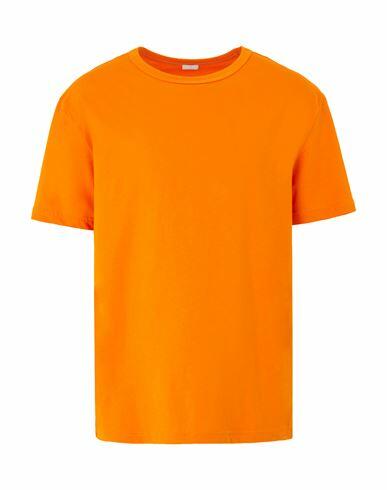 8 By Yoox Man T-shirt Orange Organic cotton Cover