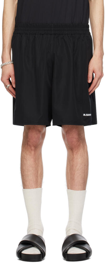 Jil Sander Black Layered Shorts Cover