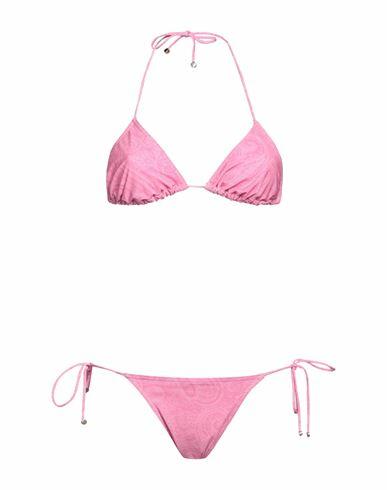 Etro Woman Bikini Fuchsia Polyamide, Elastane Cover