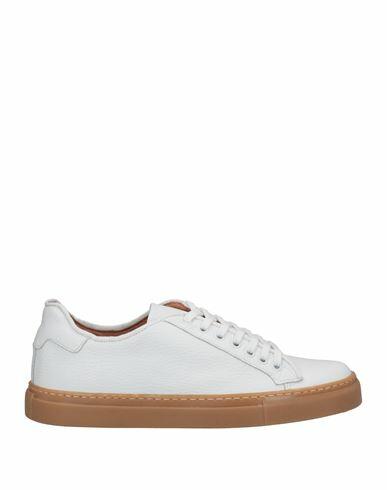 Bottega Marchigiana Man Sneakers White Soft Leather Cover