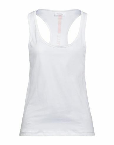 Chantelle Woman Undershirt White Cotton Cover