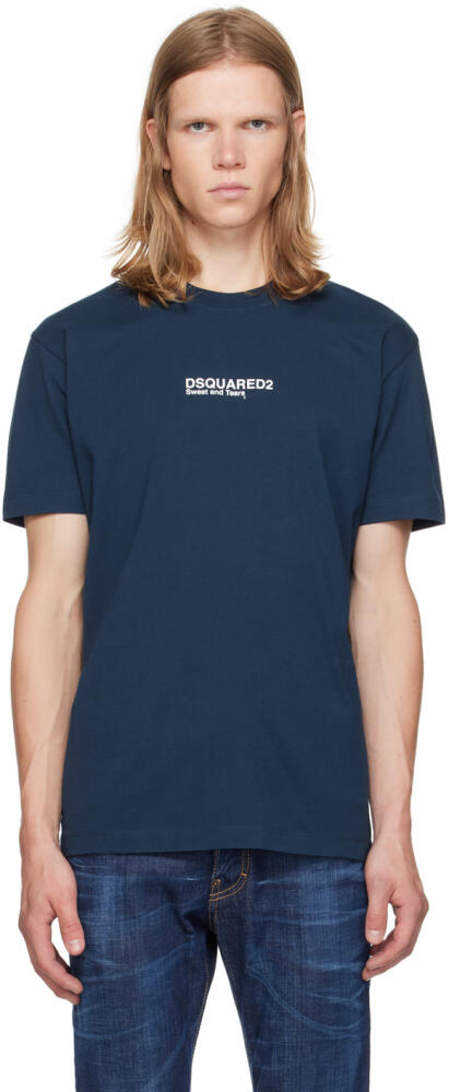 Dsquared2 Navy Cool Fit T-Shirt Cover