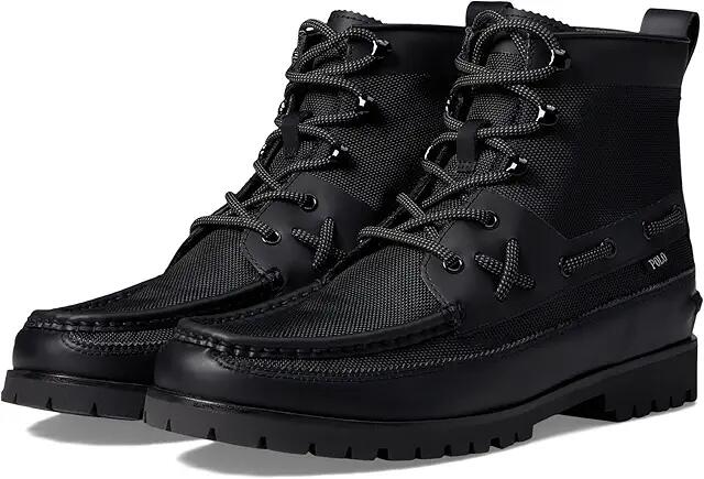 Polo Ralph Lauren Ranger Mid Boot (Black 1) Men's Shoes Cover