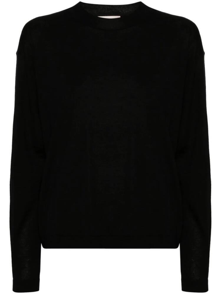 Semicouture virgin wool sweater - Black Cover