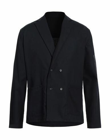 Low Brand Man Blazer Midnight blue Cotton Cover