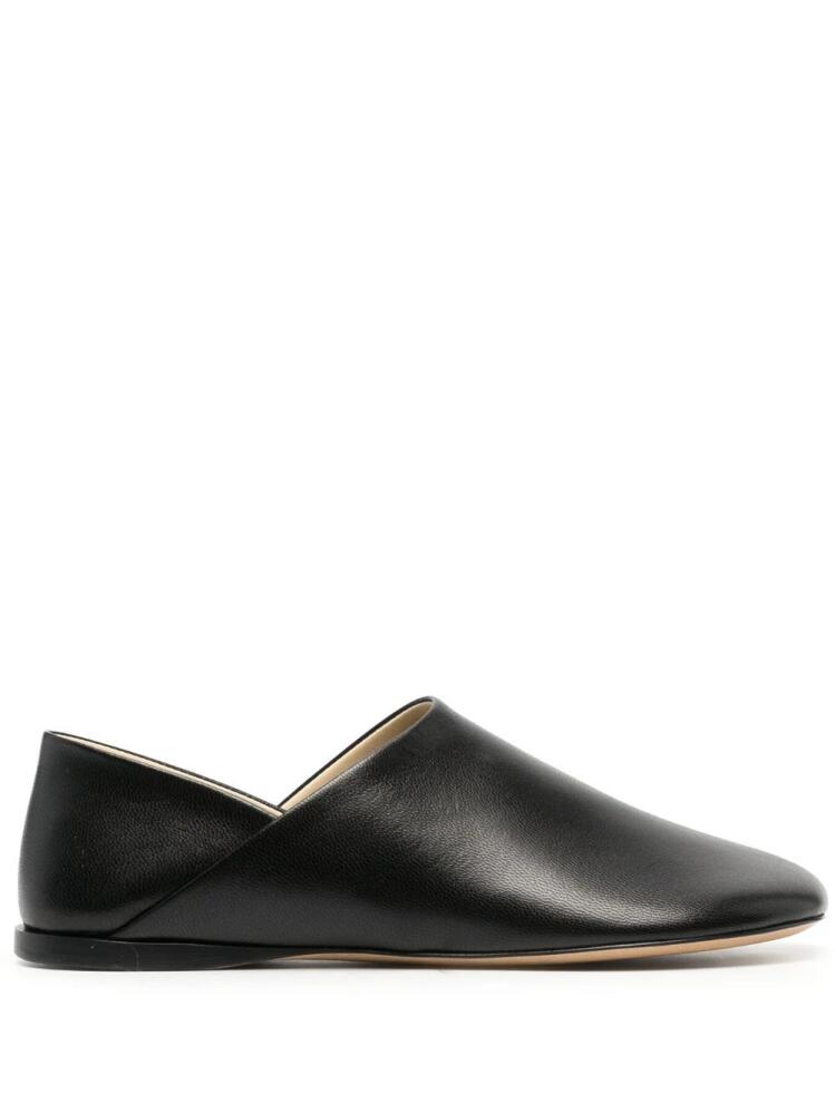 LOEWE round-toe ballerina shoes - Black Cover