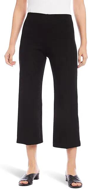 Karen Kane Cropped Pants (Black) Women's Dress Pants Cover