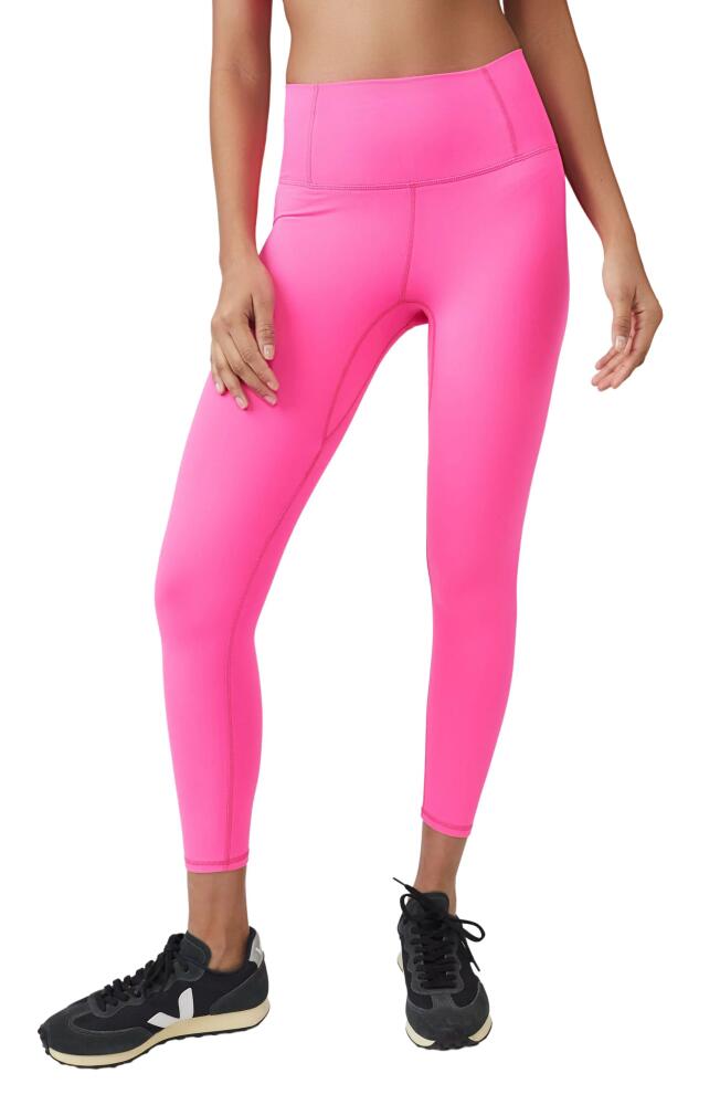 FP Movement by Free People Never Better High Waist Leggings in Hot Pink Cover