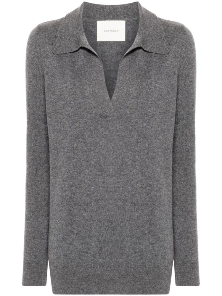 Lisa Yang Josefine cashmere jumper - Grey Cover